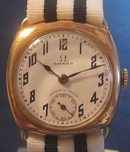 Omega cushion gold filled - gold,