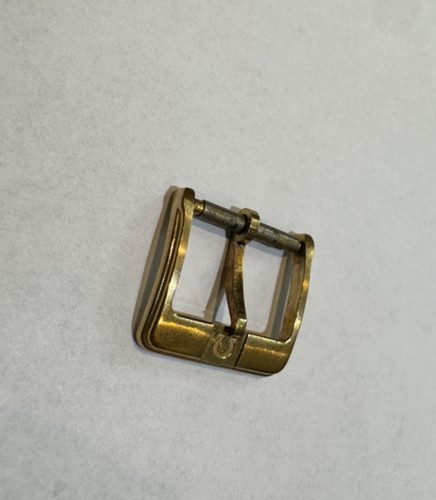 Fibbia omega vintage placcata - fibbia,